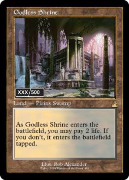 277)《神無き祭殿/Godless Shrine》[RVR] 土地R | 日本最大級 MTG通販