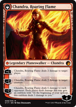 Foil】《カラデシュの火、チャンドラ/Chandra, Fire of Kaladesh