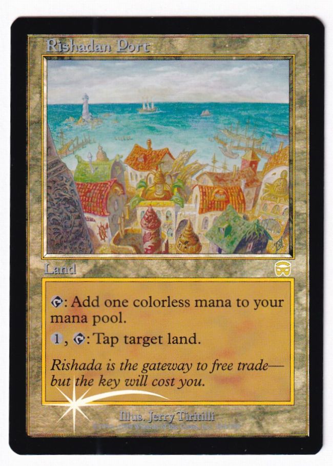 Foil】《リシャーダの港/Rishadan Port》[MMQ] 土地R | 日本最大級 MTG