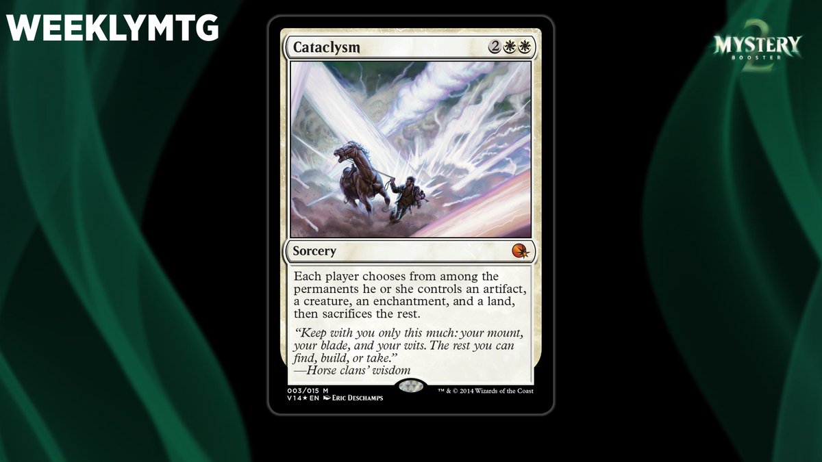 ミステリーブースター2に収録されるカードが公開。未来枠や白枠、MTG