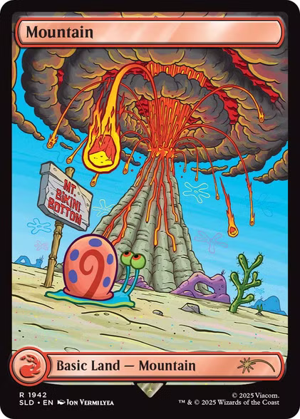 スポンジボブとのコラボSecret Lairの内容が一気に公開。基本土地や