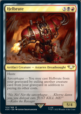 統率者デッキ：ウォーハンマー40,000』のTHE RUINOUS POWERSのデッキ