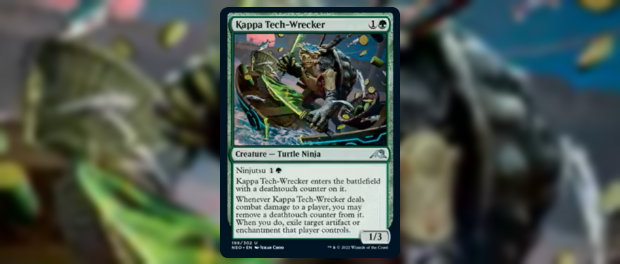 神河：輝ける世界』新カード情報：忍術を持つ亀・忍者や、タップ状態に