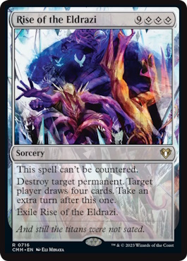 統率者マスターズ』統率者デッキ「エルドラージ解放」のデッキリスト