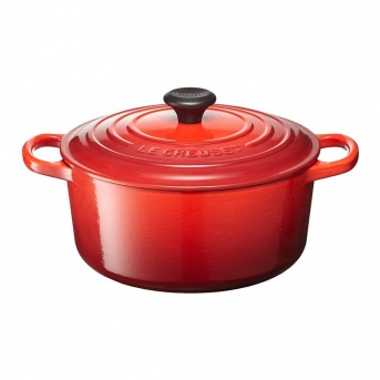 LE CREUSET(ルクルーゼ）シグニチャー ココット・ロンド 14cm オレンジ