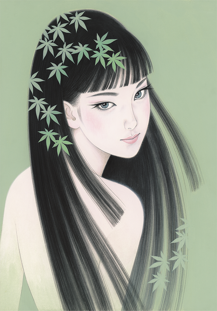 燃ゆる若葉 | 鶴田一郎アートストア ICHIRO TSURUTA official art store