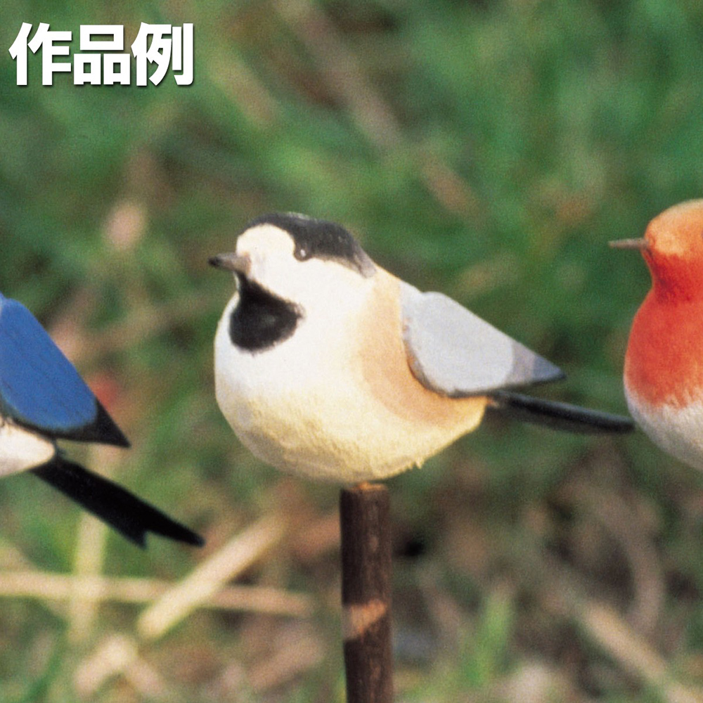 バードカービング 全6種 | 美術出版エデュケーショナル | 図工・美術