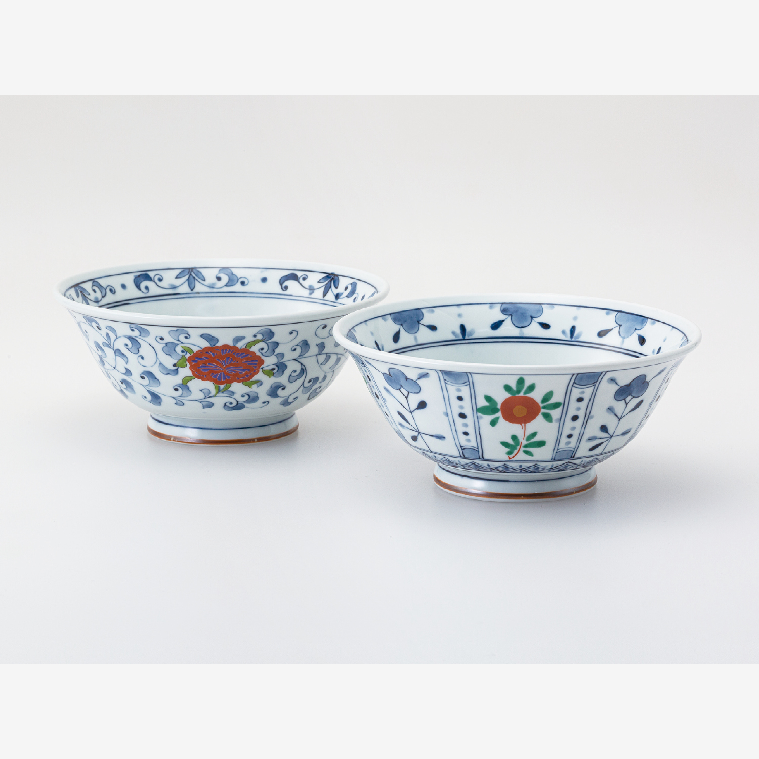 Price Gift｜染錦 軽量麺鉢ペア｜西海陶器 | SAIKAI B-SHOP｜西海陶器