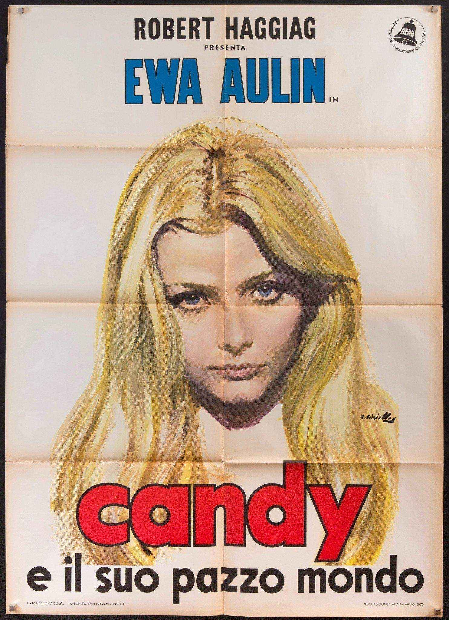 Candy Movie Poster 1970 Italian 2 Foglio (39x55)