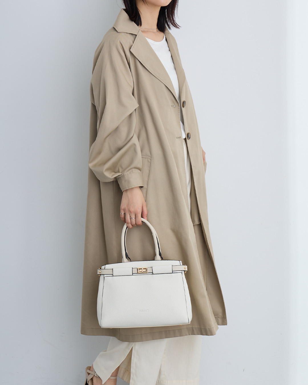 ツイストロックハンドバッグ/A402678 | フィラノ公式オンラインショップ