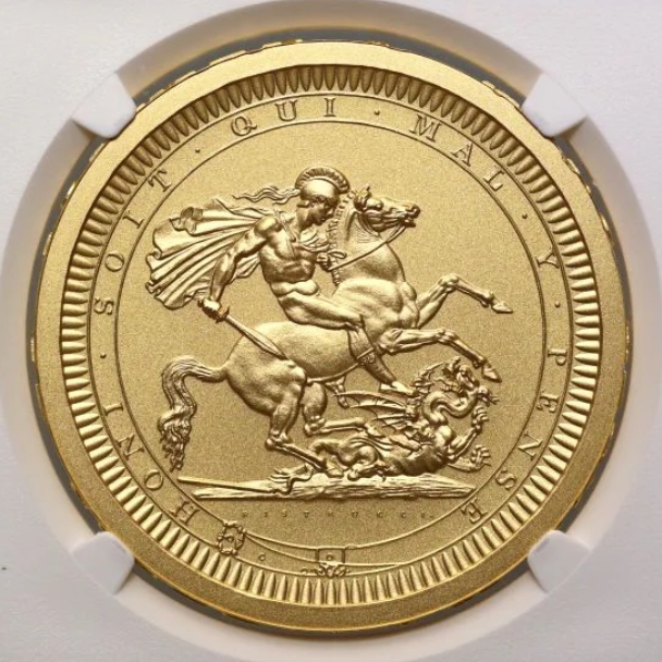 SOLD】2024年 英国🇬🇧 チャールズ3世 ピストルッチ セントジョージの