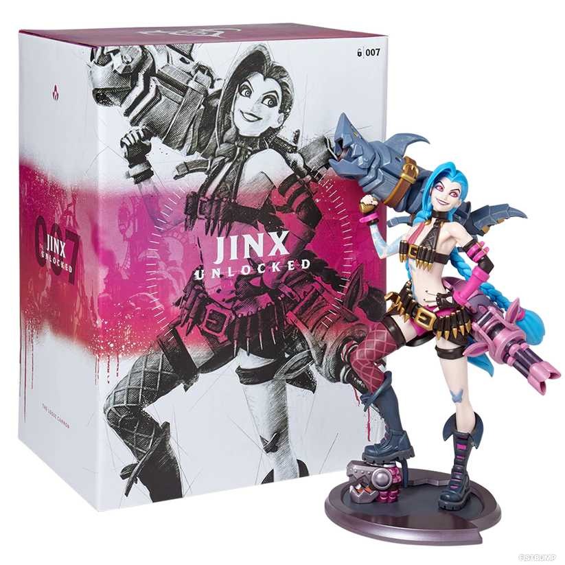 ジンクスのかわいいデフォルメフィギュアがRiot Store Japanに登場