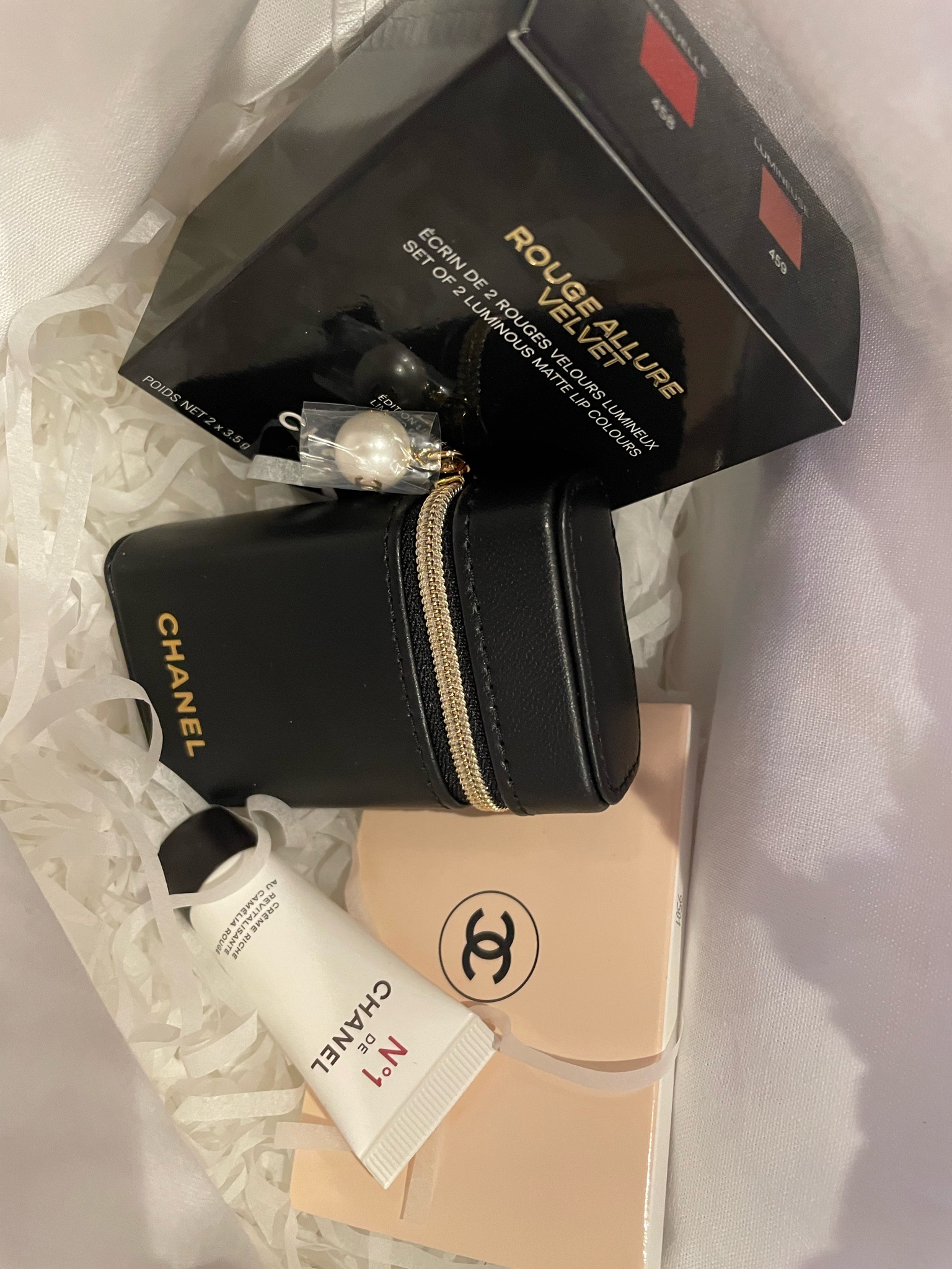 シャネル / ルージュ アリュール ヴェルヴェット レ ペルル セット