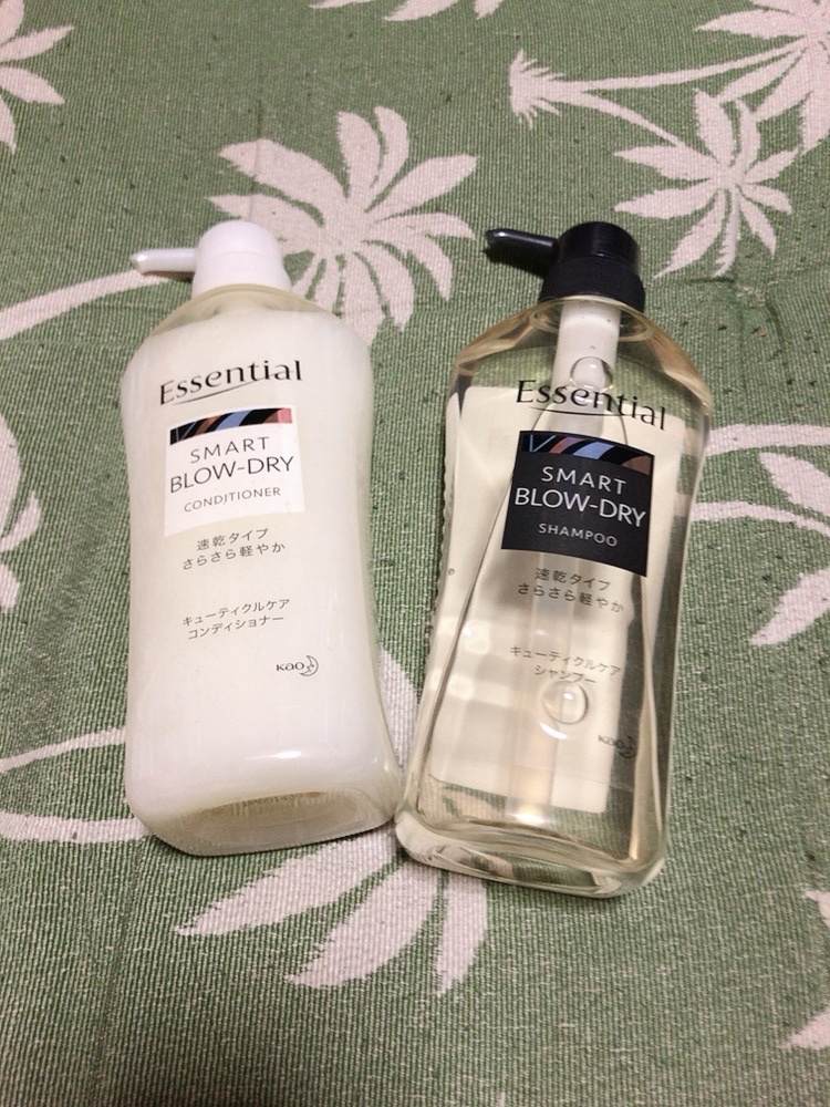 エッセンシャル / さらさら速乾 シャンプー／コンディショナーの口コミ