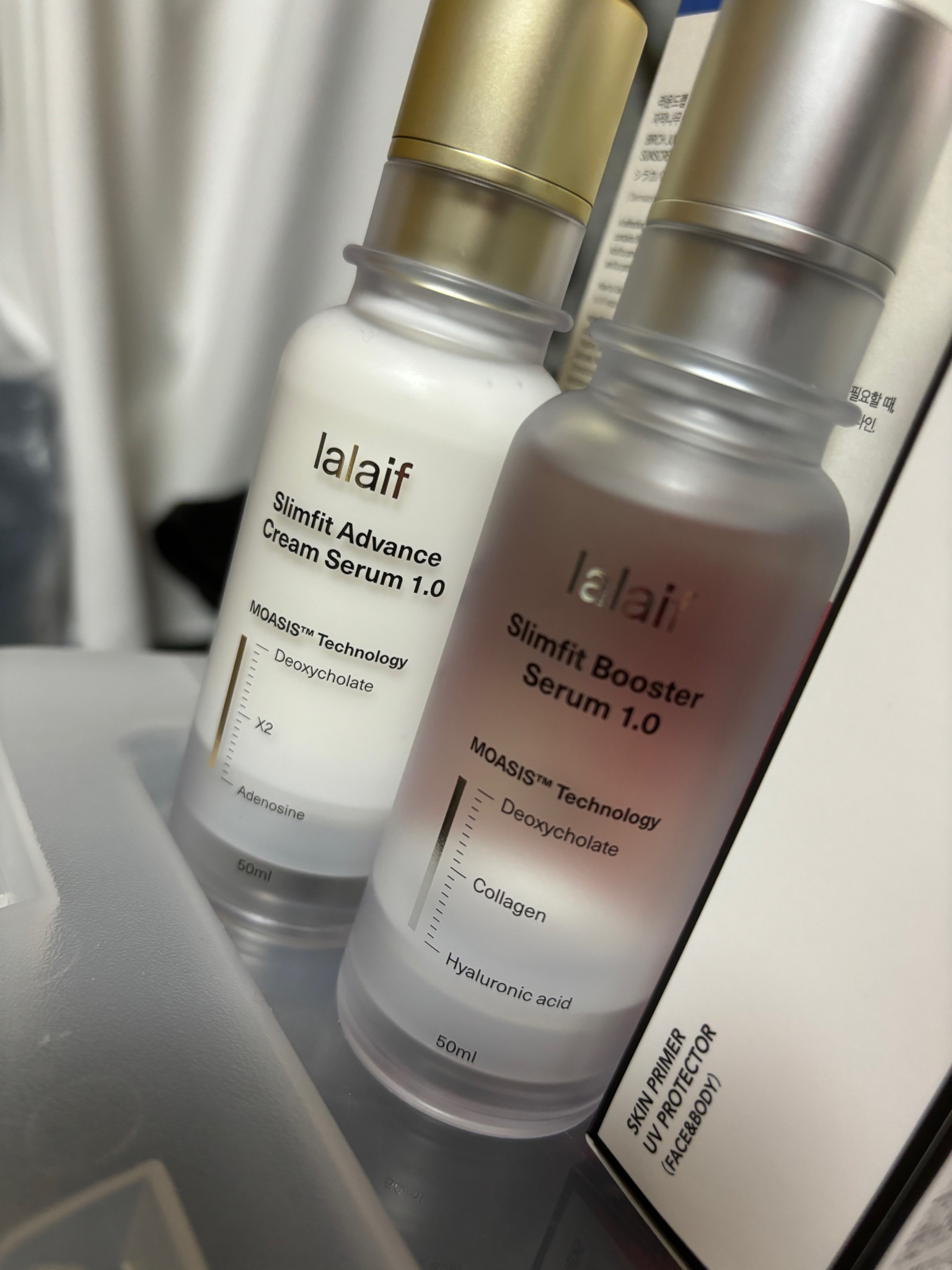 lalaif / スリムフィットアドバンスダブルセラムセットの口コミ写真