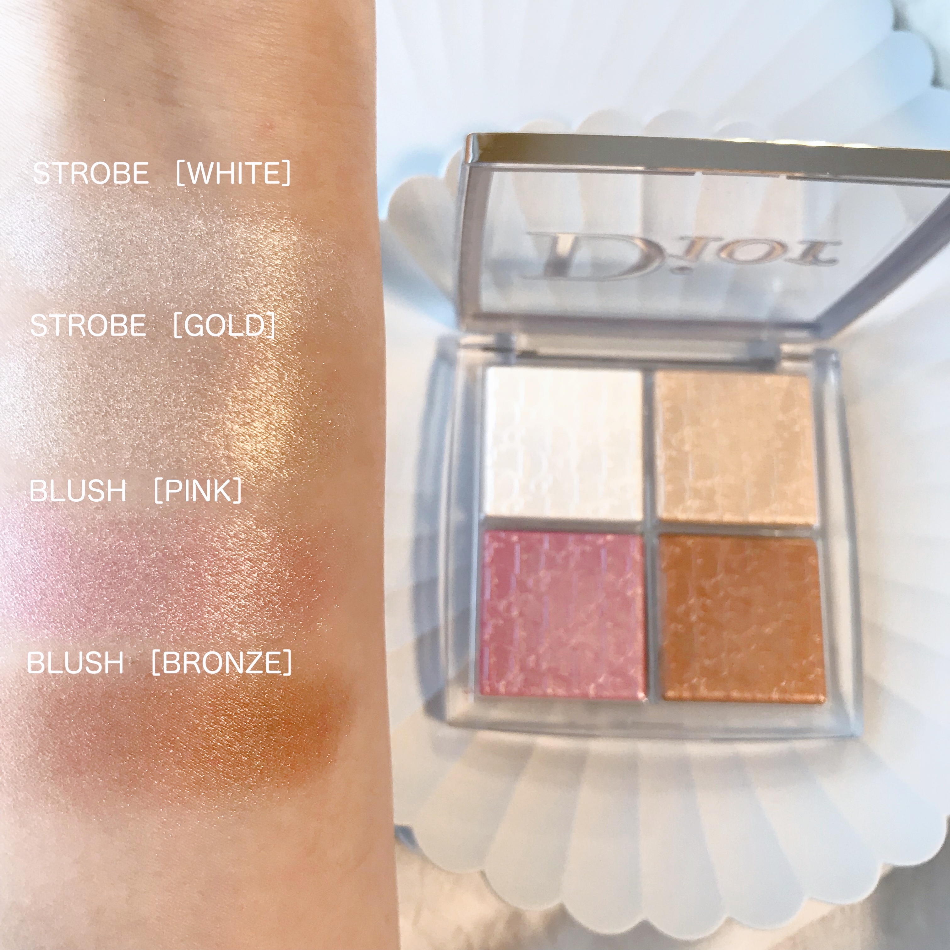 ディオール / ディオール バックステージ フェイス グロウ パレットの