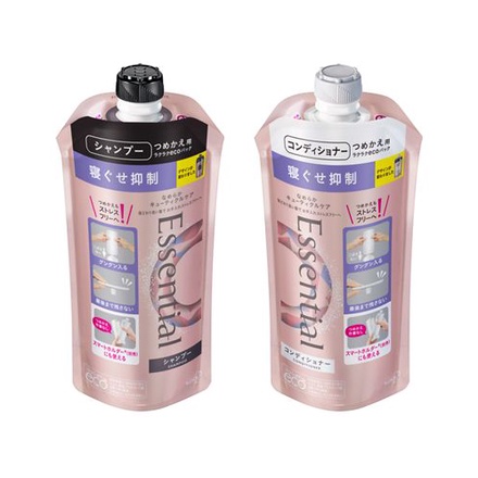 エッセンシャル / 寝ぐせ抑制 シャンプー／コンディショナー