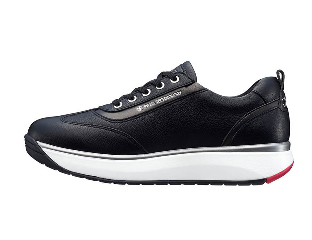 Joya Womens Shoes | Zipped Leather Sneaker With Cushioning – Foot