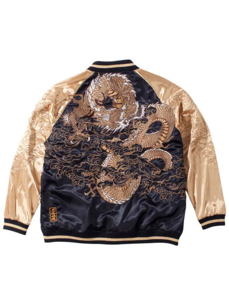 絡繰魂】龍乱舞リバーシブルスカジャン ＊カタログ商品 | フォーエル