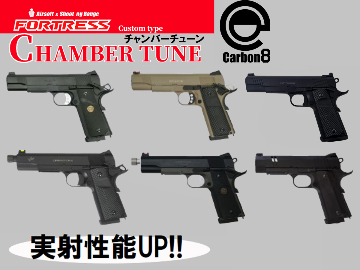Carbon8 M45シリーズ Co2ブローバック チャンバーチューン完成品
