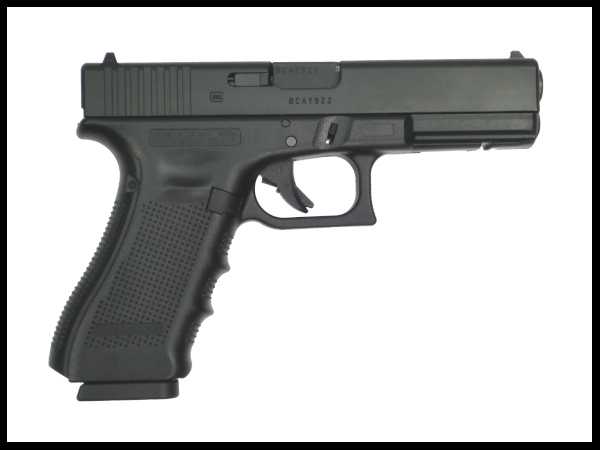 Glock 17 ガスガン ブラック グロック17 Gen.4 - ガスブローバック