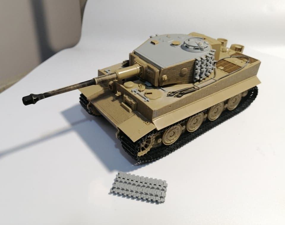 Tiger I Late Production (Tamiya 1/35 with upgrades from the spares