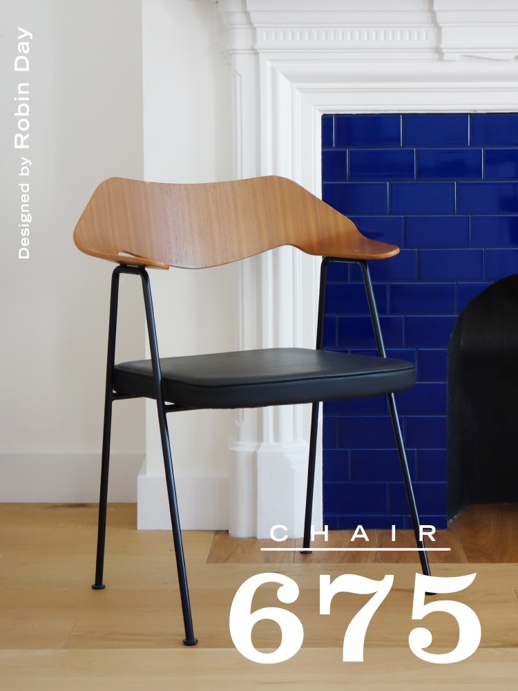 成形合板によるアームチェアの先駆け675チェア | FORESTA with ACTUS®