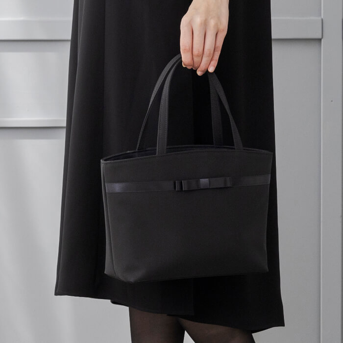 慶弔両用】リボンバッグ ・ブラック｜東京ソワールオンラインストア