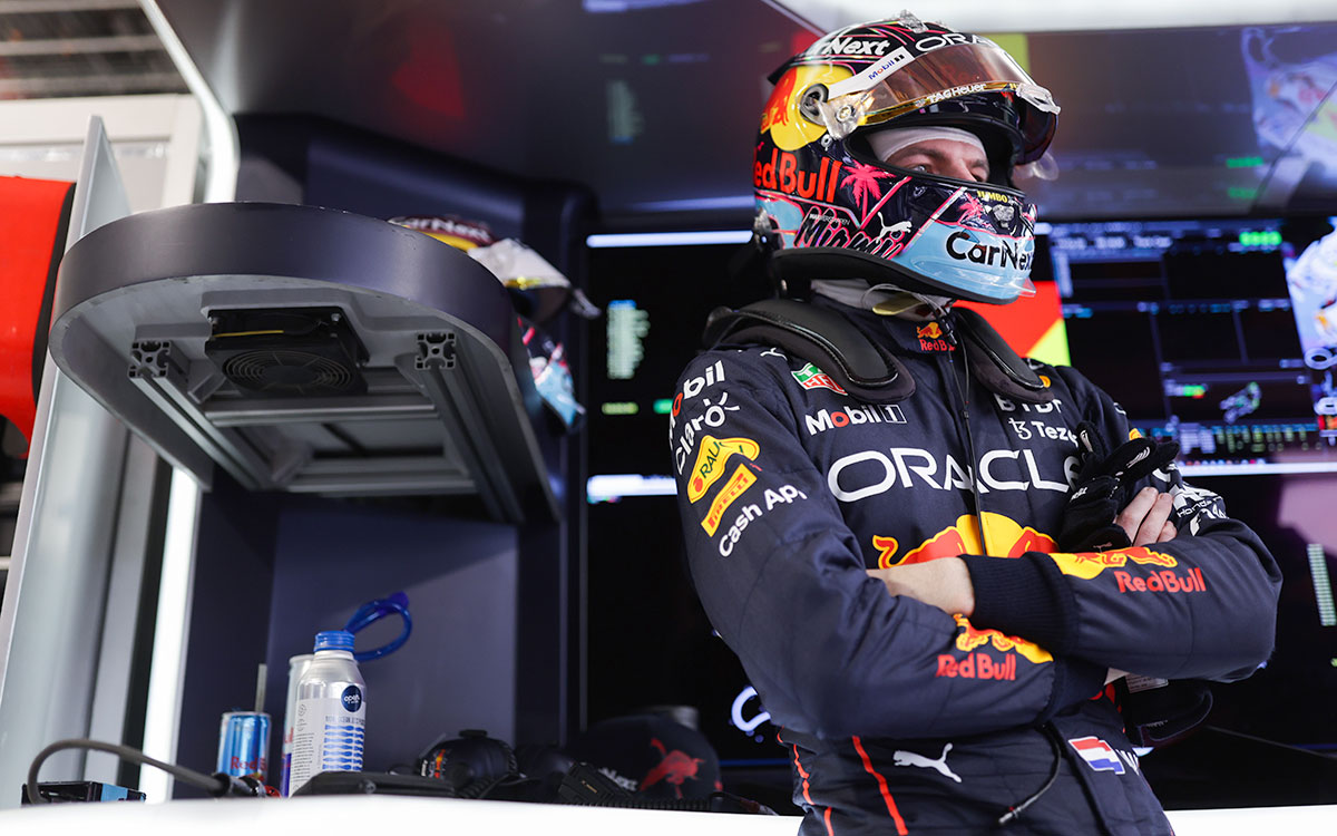 フェルスタッペン1/2ヘルメット 2022マイアミ verstappen Max