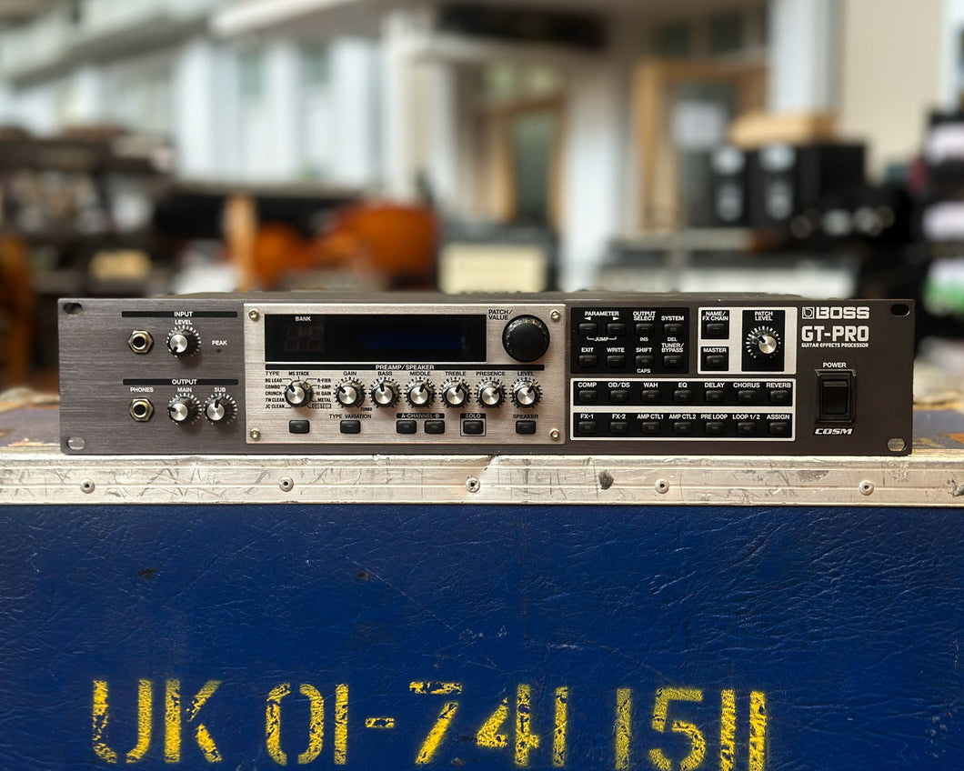 BOSS GT-PRO Guitar Multi Effects Processor – Found Sound