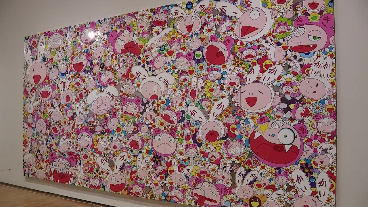Takashi Murakami exhibition at Cleveland Museum of Art