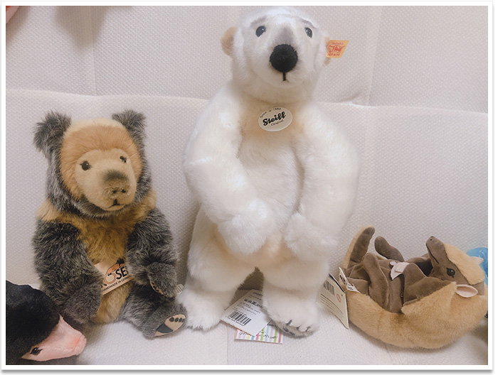 シュタイフ テディベア ペッツィー キャラメル 28cm EAN012402