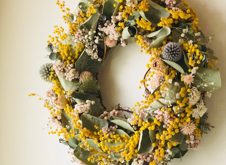 ミモザリース - フラワーエスト | 札幌花屋