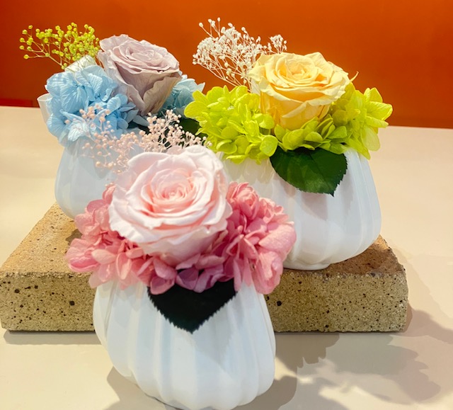 プリザーブドフラワー プリーツ - フラワーエスト | 札幌花屋