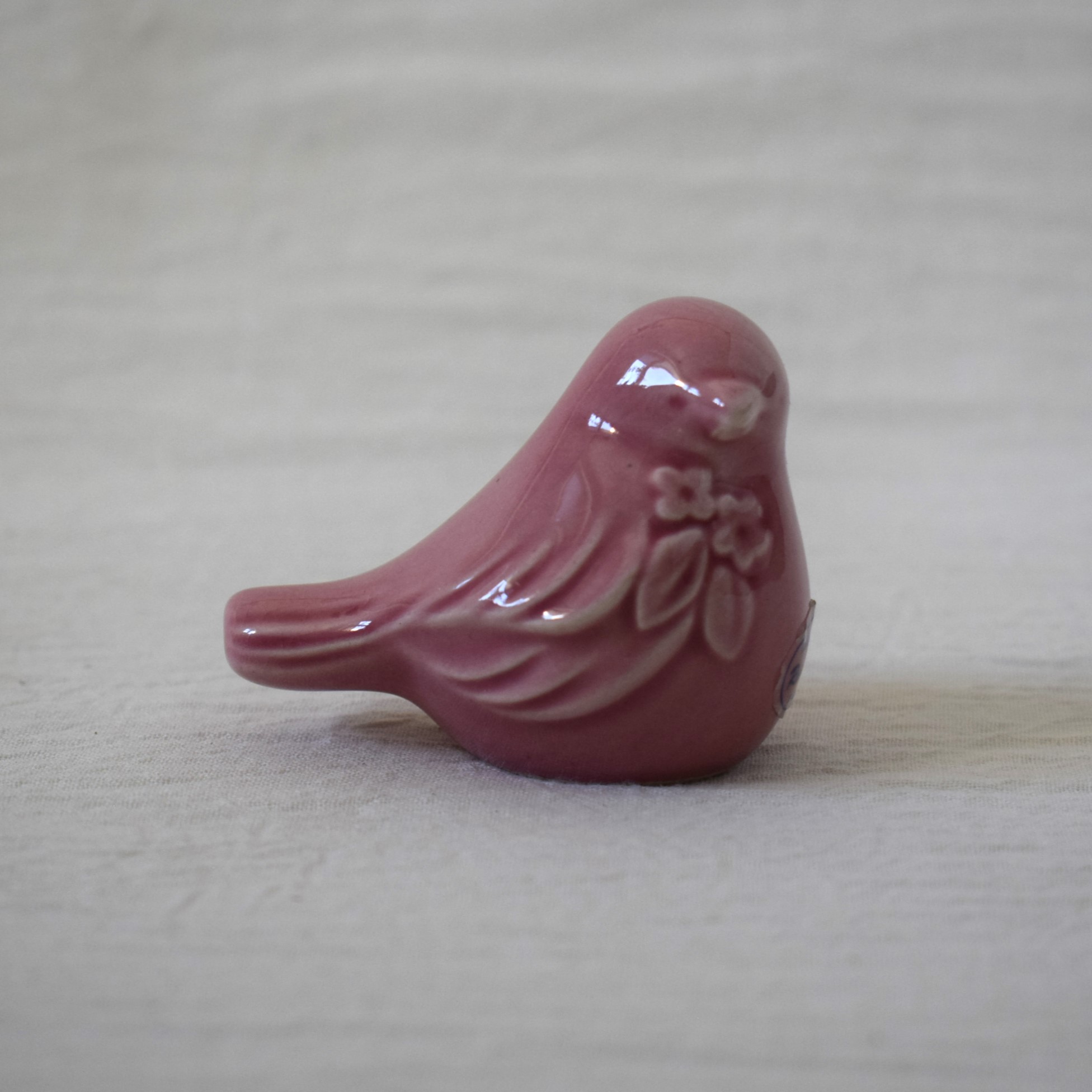 鳥の置き物・ピンク / Rosa Ljung・ロサユング / DECO・デコ社 | florantik