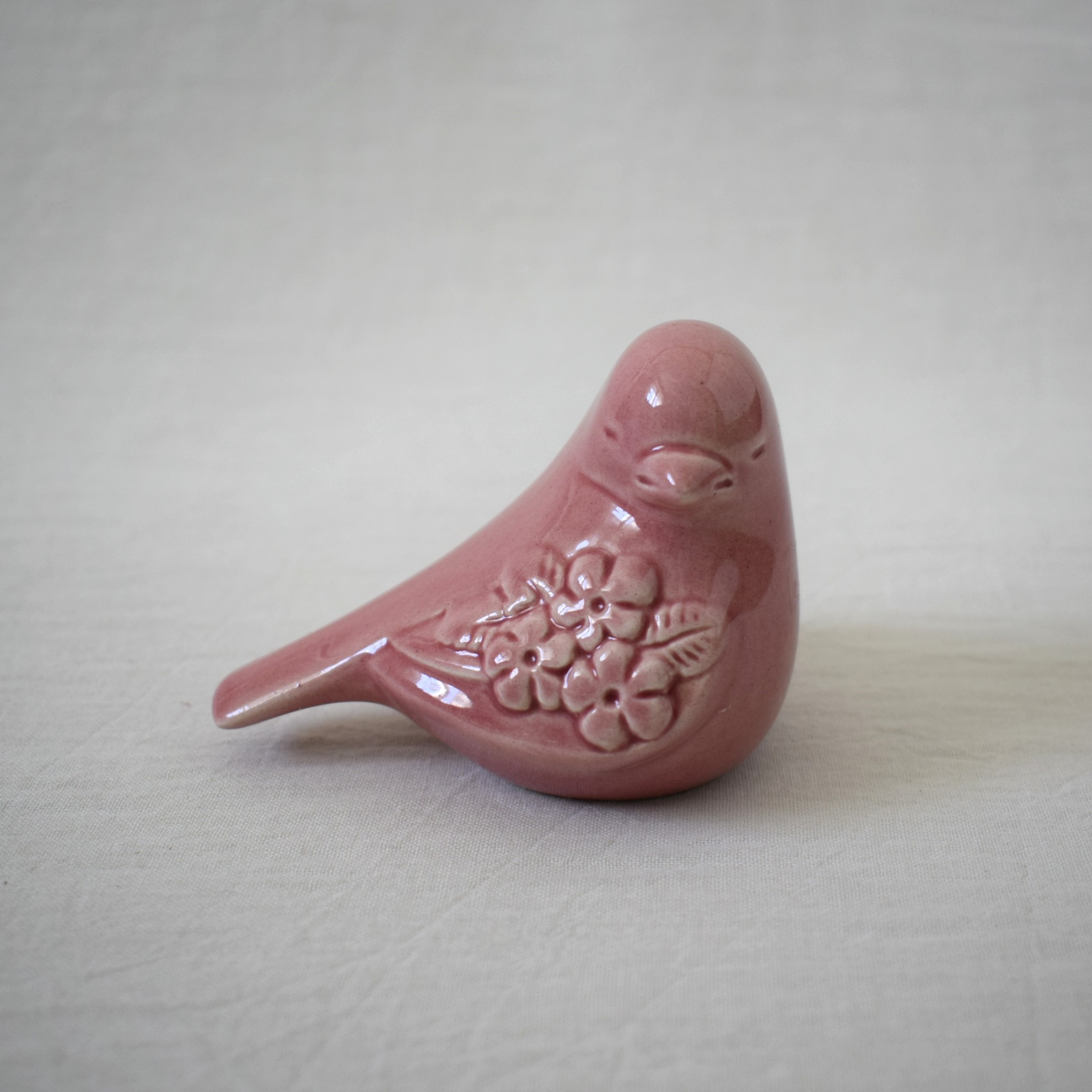 鳥の置き物・ピンク / Rosa Ljung・ロサユング / DECO・デコ社 | florantik