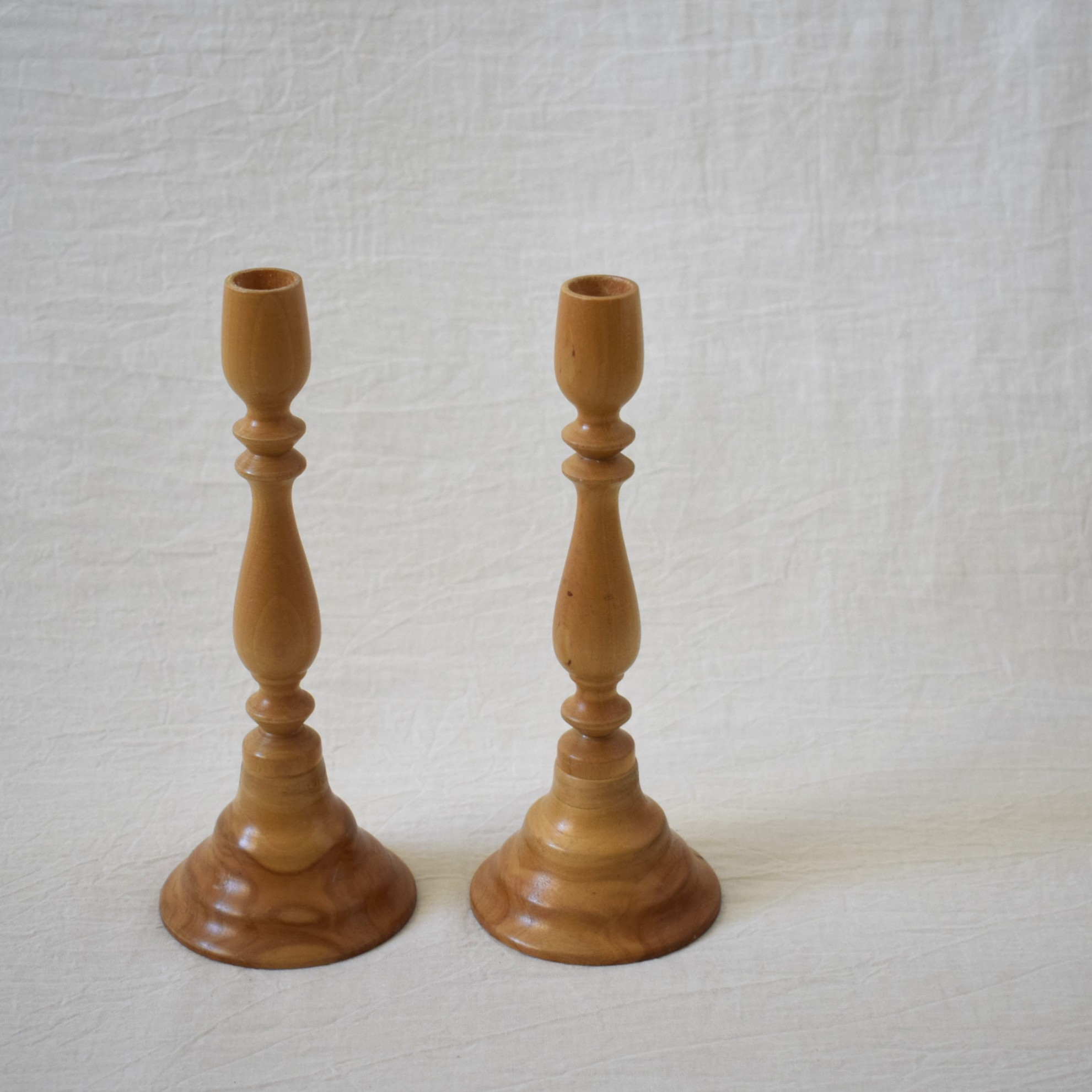 木製キャンドルスタンド・2点セット / スウェーデン | florantik