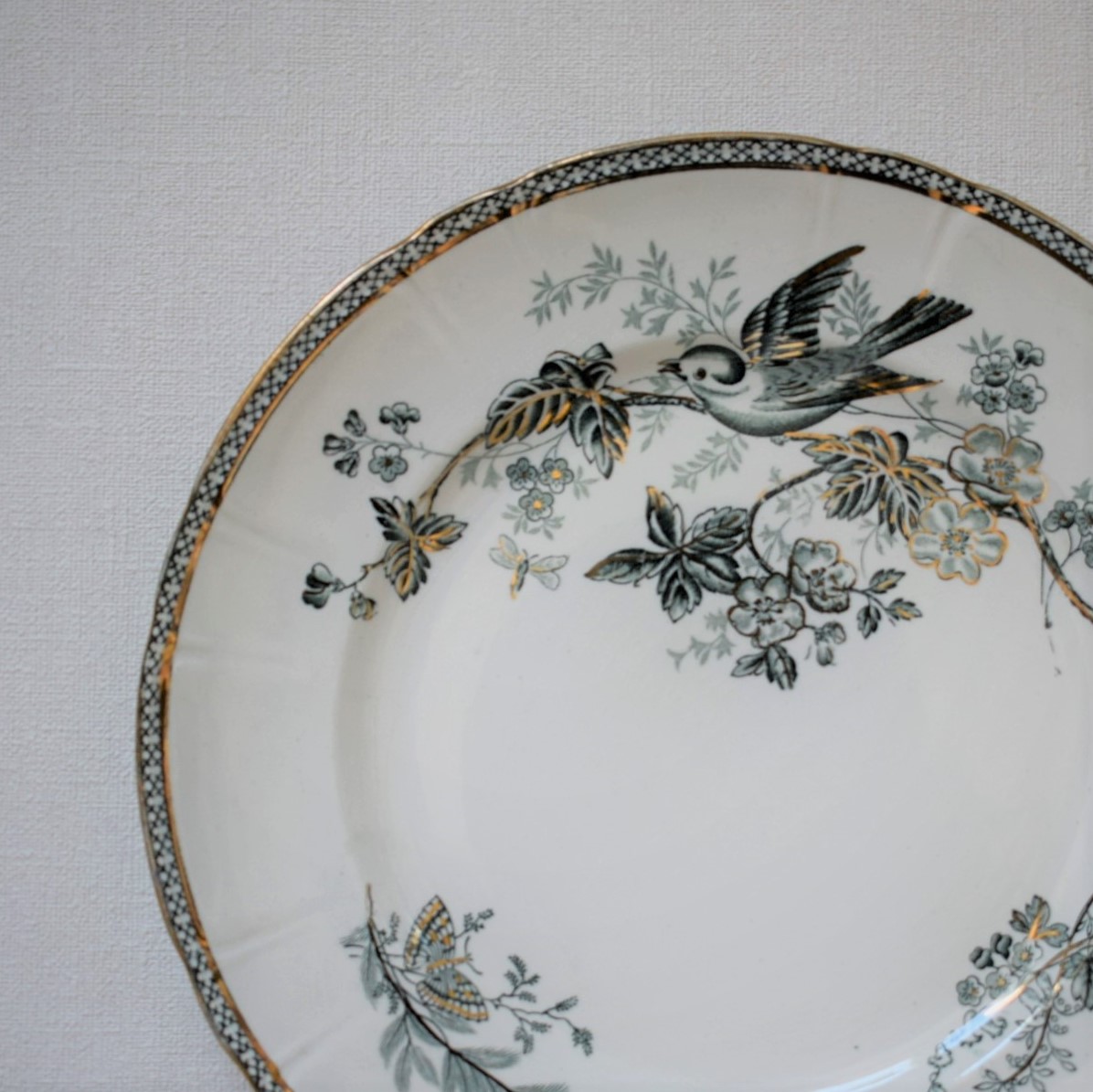 丸いお皿 ・大サイズ / Old Gustavsberg・グスタフスベリ / WEXIO No.6