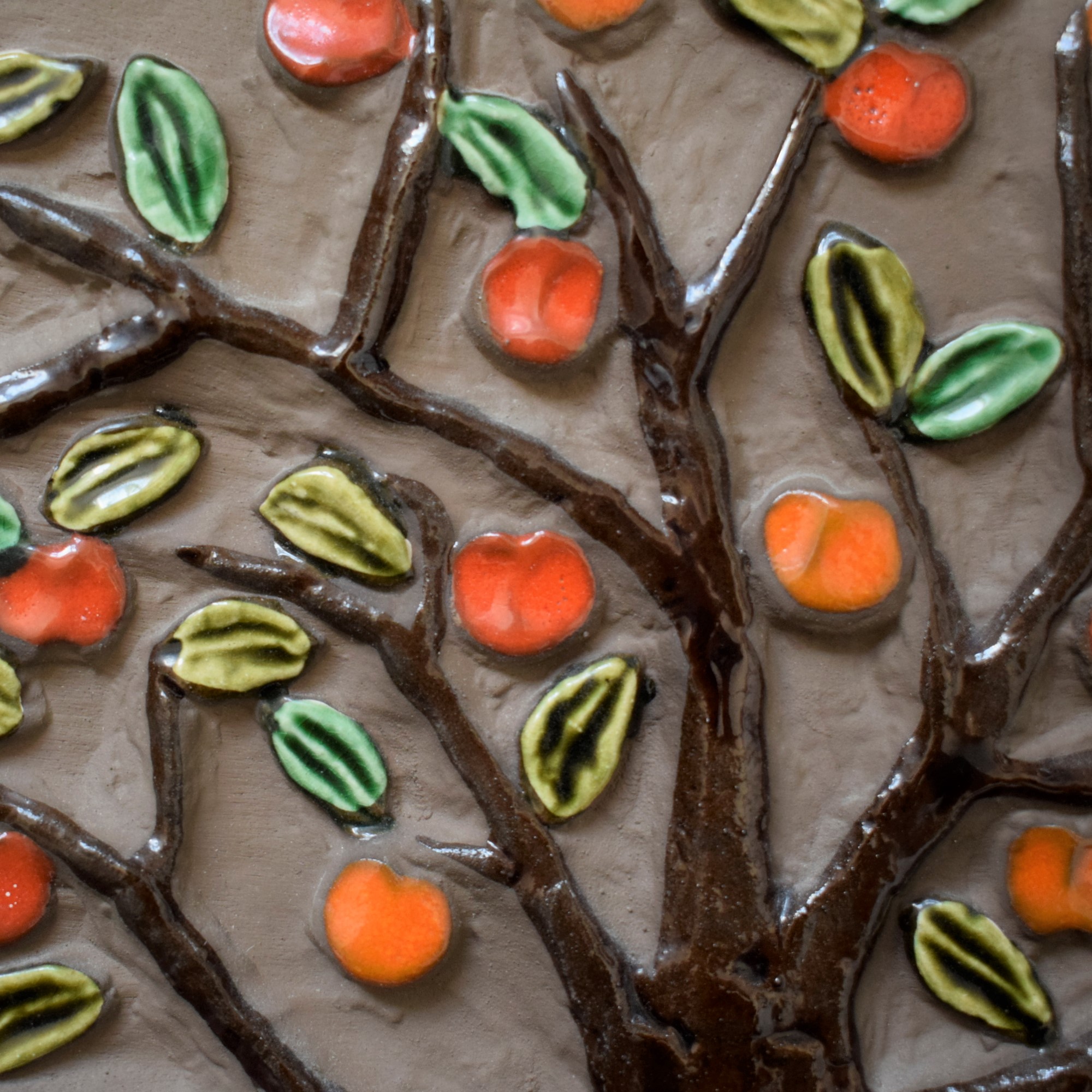 りんごの陶板 / りんごの木 / Jie Gantofta /ジィガントフタ