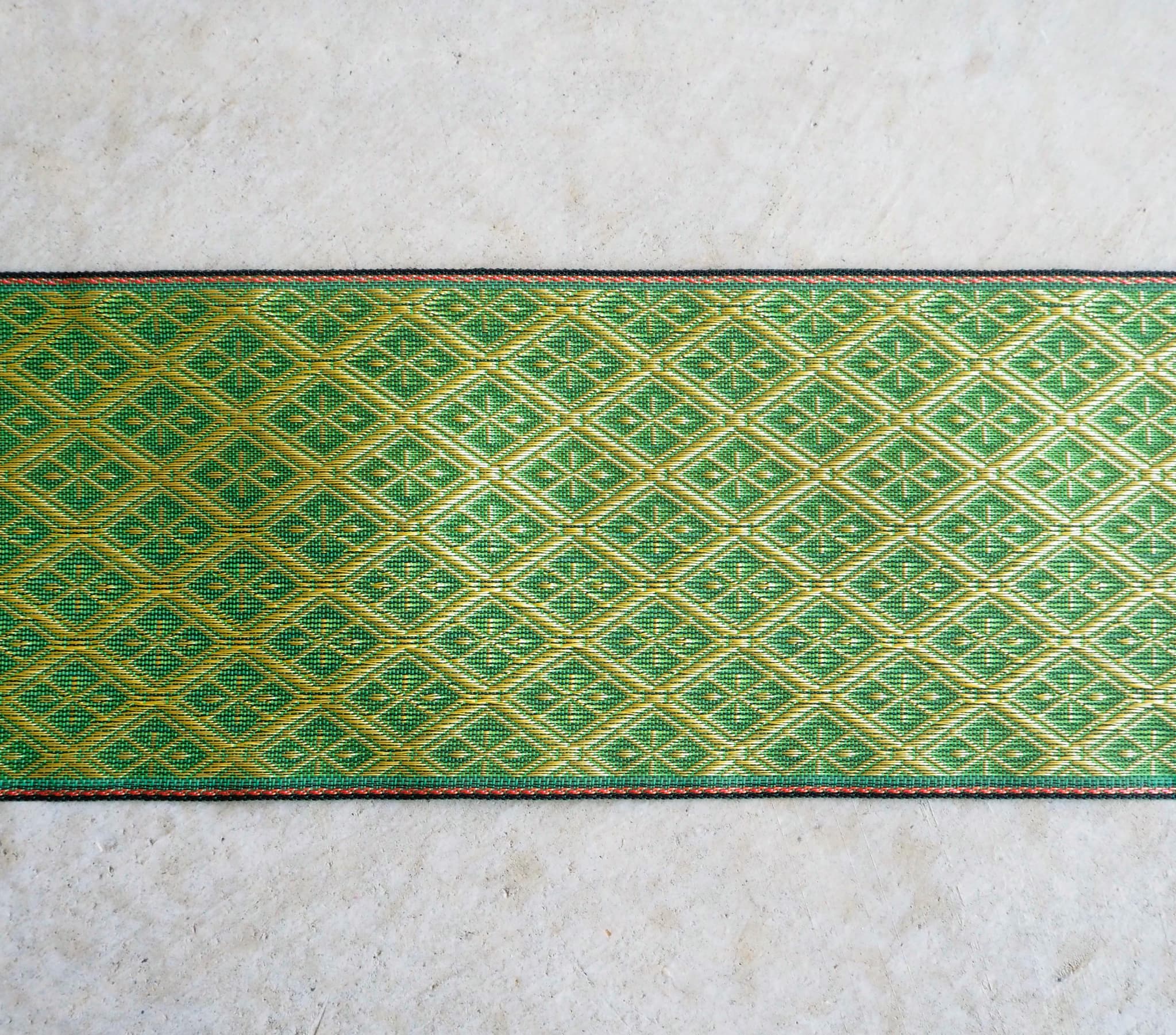 FLATネットショップ（高田織物） / 幅広畳縁(115mm幅) 大宮G なりひら 鶯