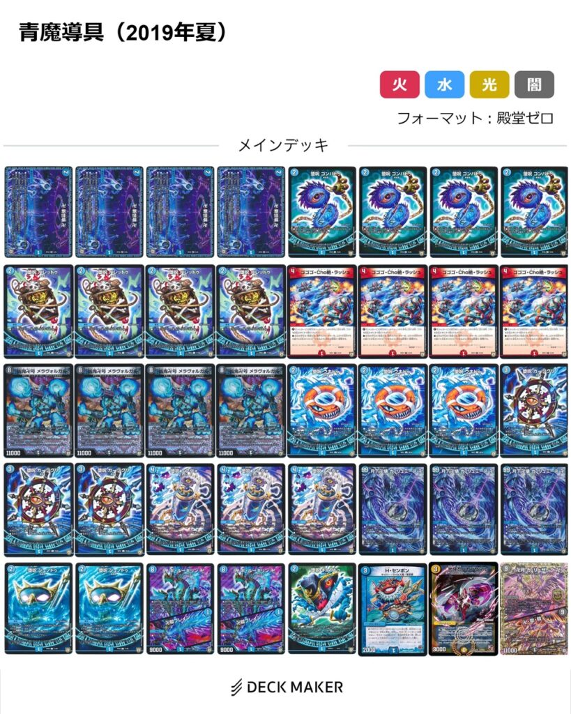 デュエマ】歴代最強デッキ選手権 Bランク ～水魔導具（最強位決定戦期