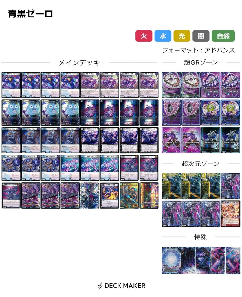 デュエマ】歴代最強デッキ選手権 Bランク～青黒ゼーロ～ | flat
