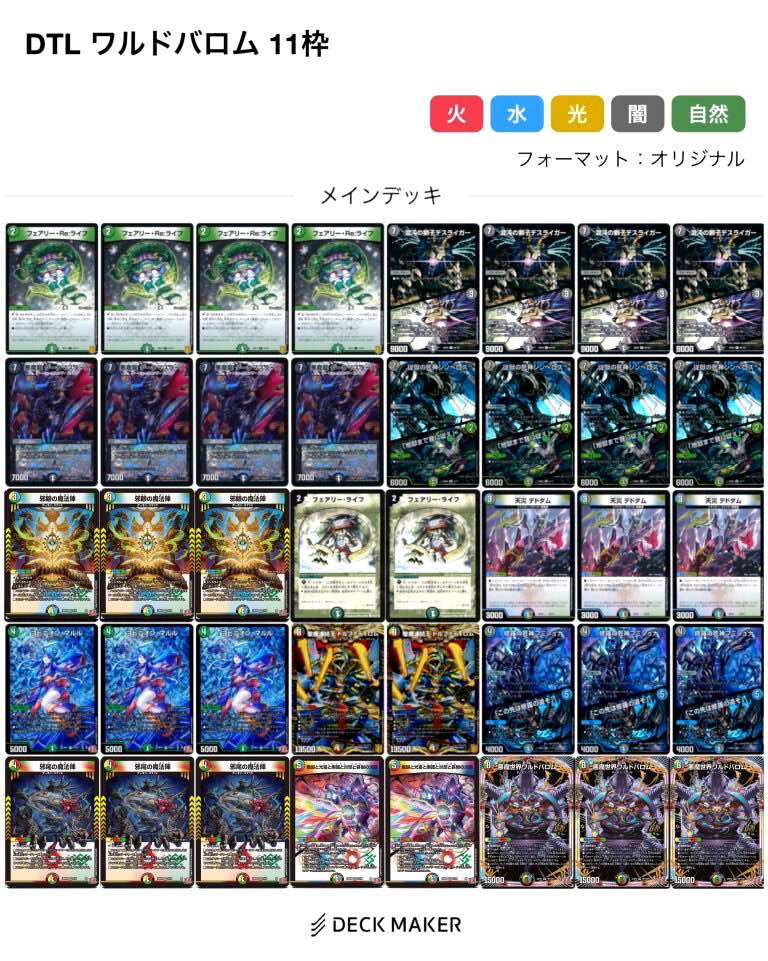 5cワルドバロム デッキパーツ 5Cワルドバロム デッキパーツ デュエル