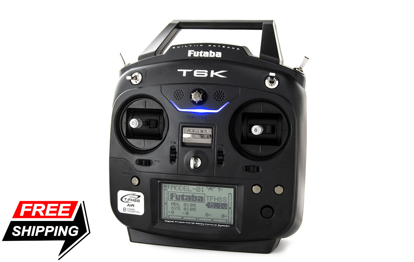 FUTABA T6K TRANSMITTER AND RECEIVER – Flex Innovations