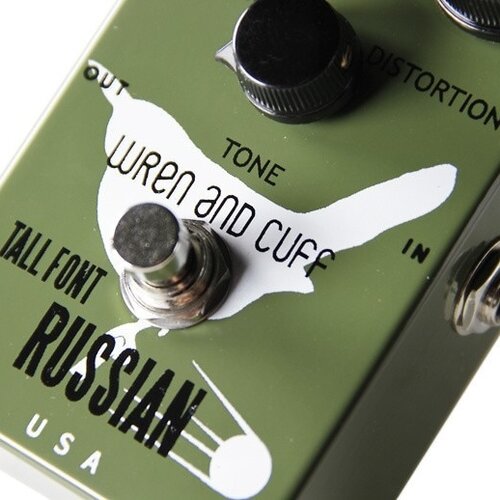 Wren and Cuff Tall Font Russian Muff Pedal – Flipside Music