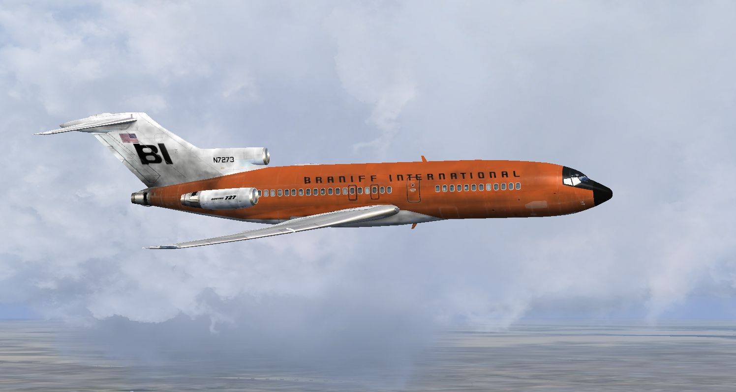 Braniff Boeing 727-100 