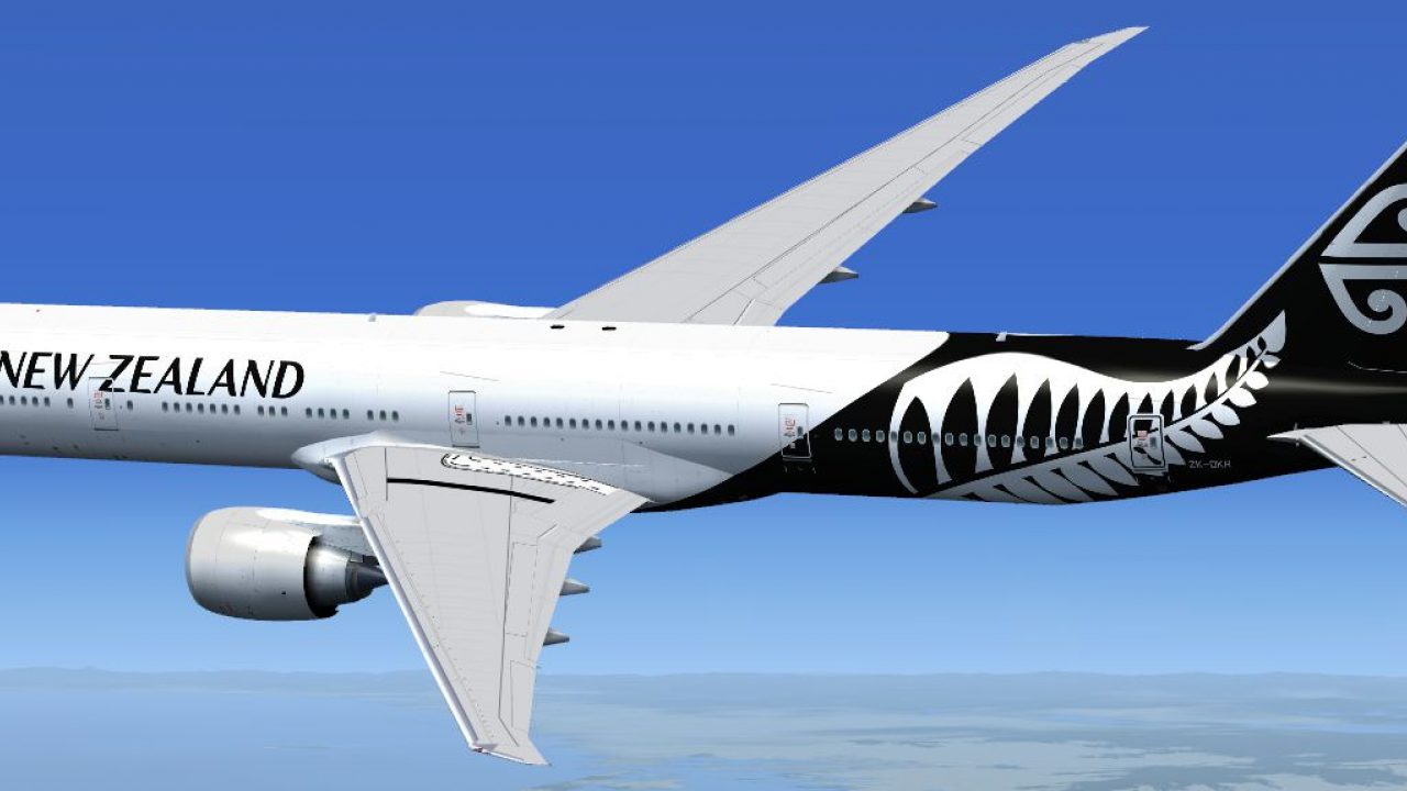 Air New Zealand Boeing 777-300ER ZK-OKR for FSX