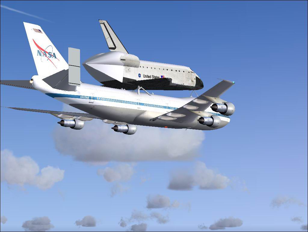 NASA Boeing 747-100SCA for FSX