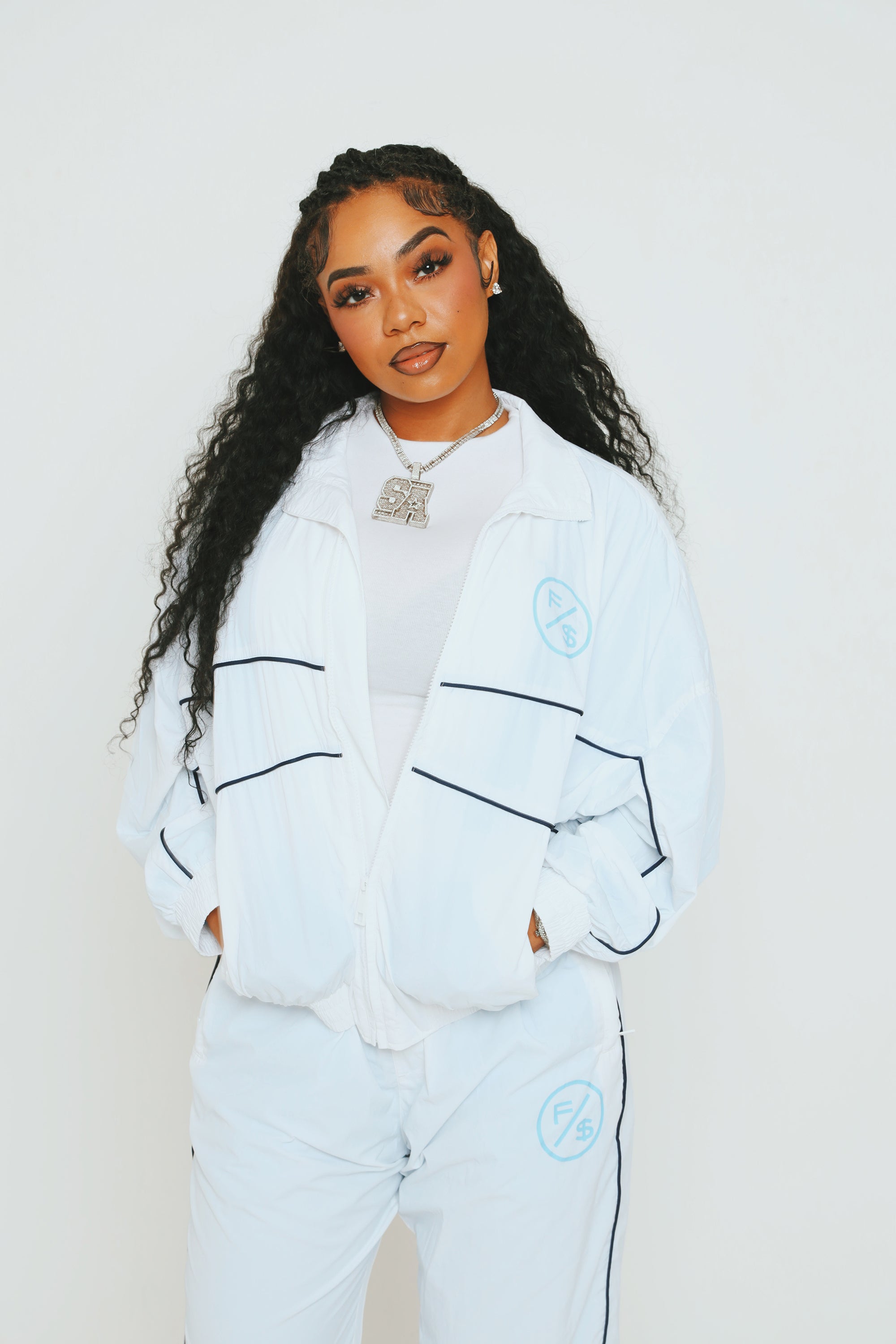 MOTION Nylon Jacket (White) – Fly Supply Co