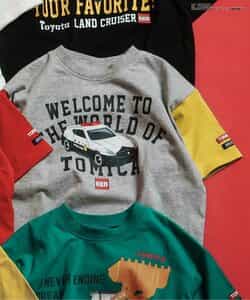 ☆SALE☆【リンク】TOMICA×BREEZE ナンバリングTシャツ(キッズサイズ